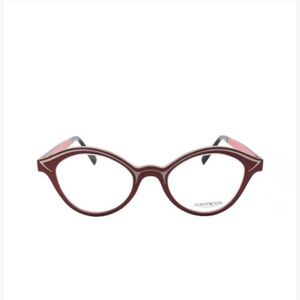 Gold & Wood Luxury Crafted Women’s Burgundy Frames- Made in Luxembourg